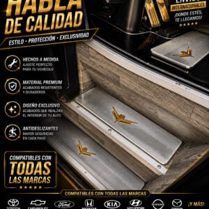 TAPETE NEOLITE-TACONERAS-PEDALES-BOTON LLAVE